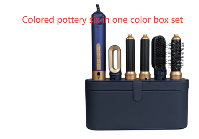 High-speed Five-in-one Hair Curler Hot Air Comb Multi-function Hair Dryer