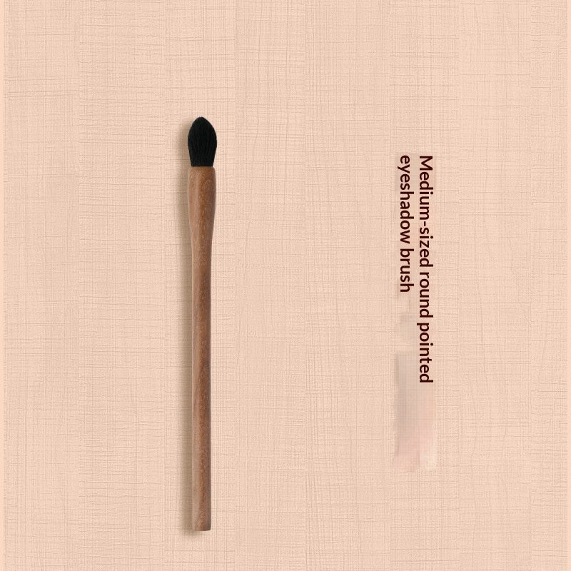 H Set Brush Vintage Soft Black Walnut Makeup Brush