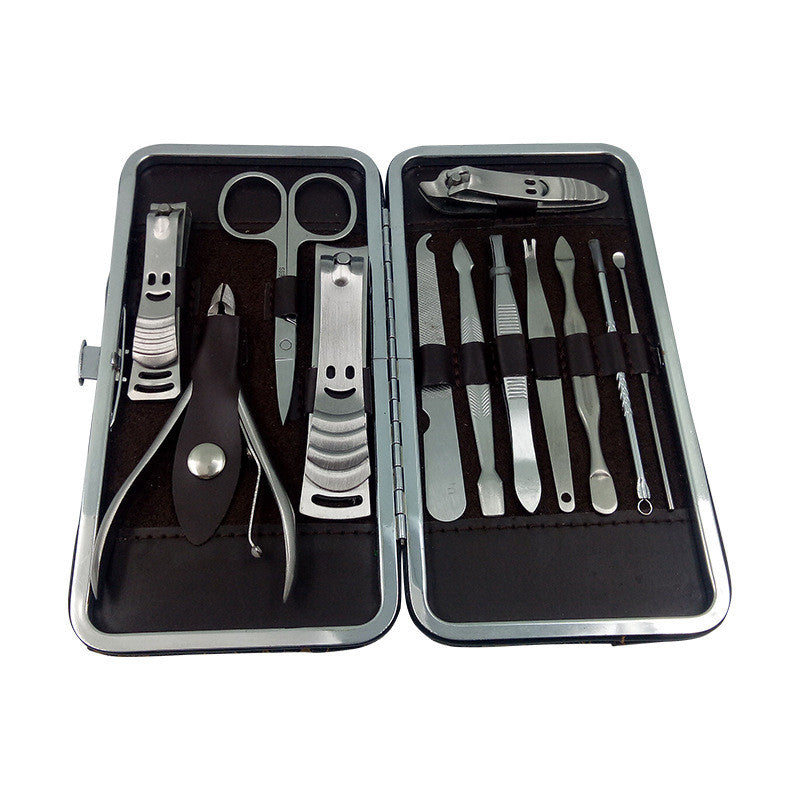 Stainless Steel 12 Piece Nail Clipper Set