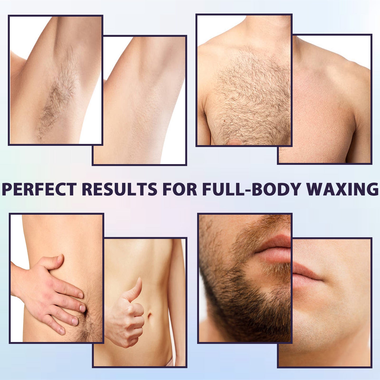 Hard Wax Beads, 1 Lb, Sensitive Skin, For Face, Body, Legs, Brazilian Bikini Wax, Pearl Beads For Wax Warmers