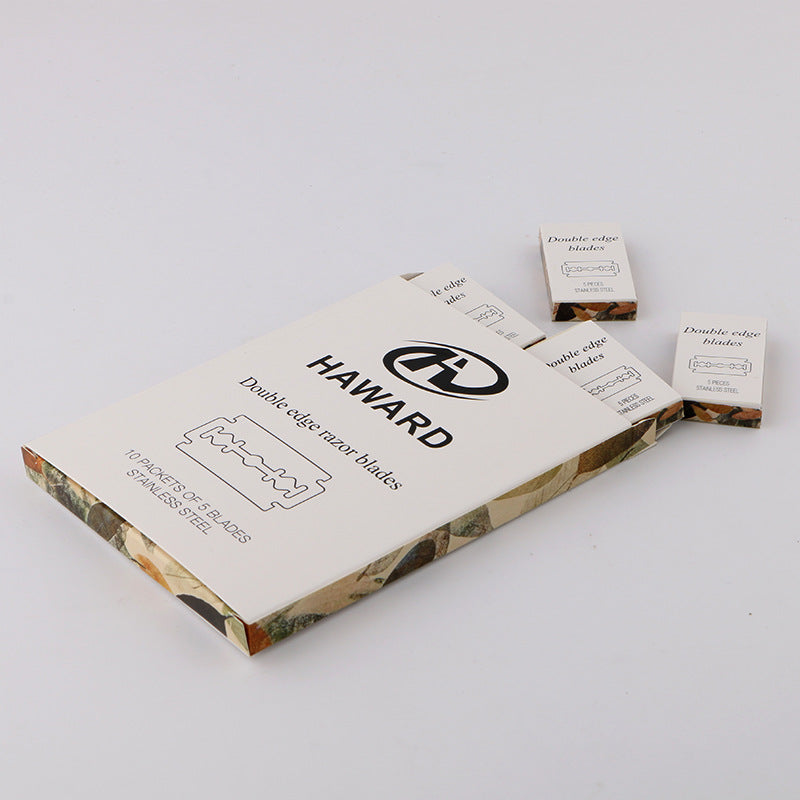 Men's Shaving Old-fashioned Double-edged Safety Razor Blade
