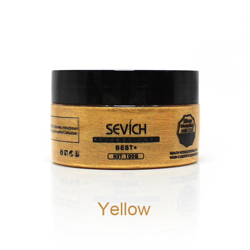 Temporary Hair Color Wax Men Diy Mud One-Time Molding Paste