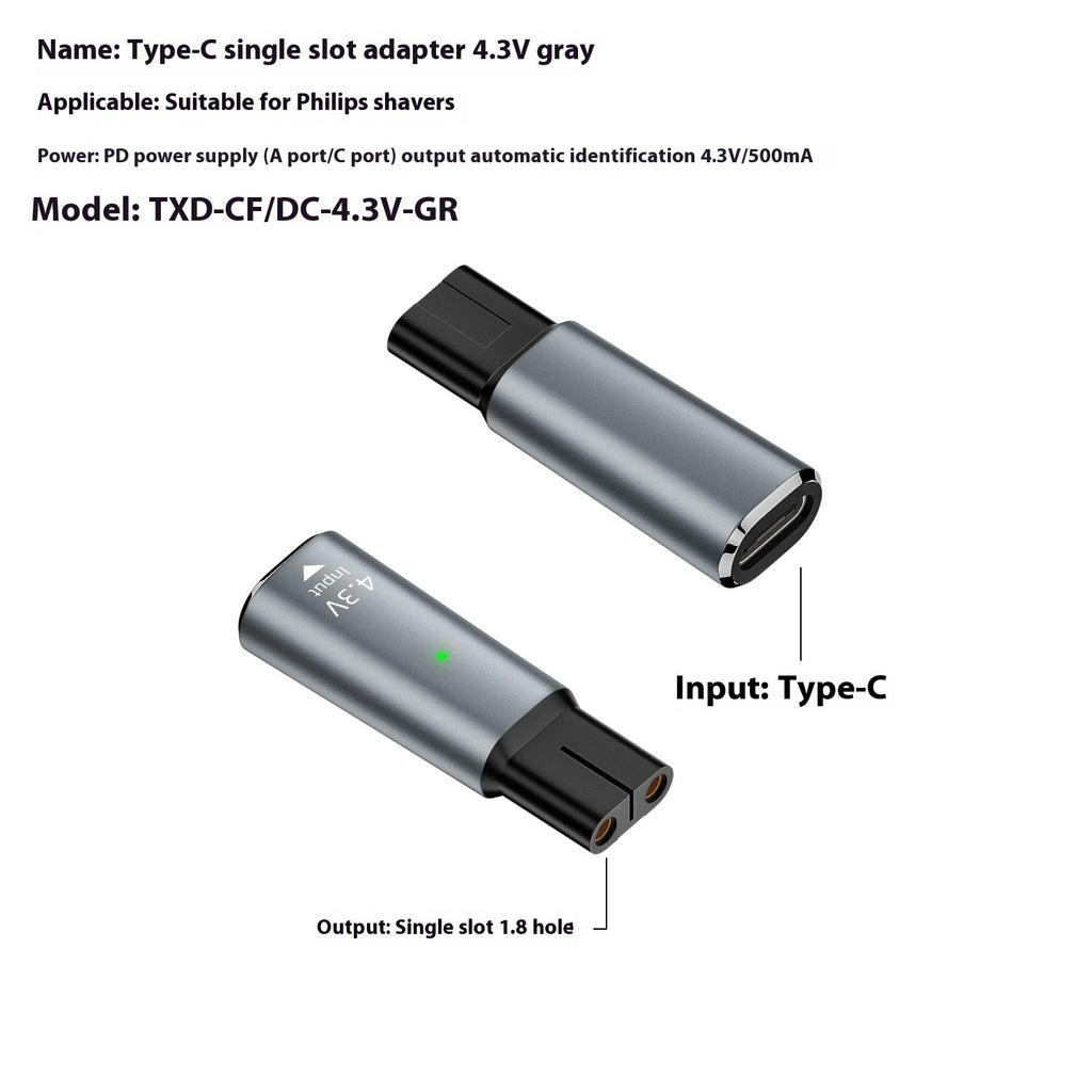 Applicable Electric Shaver Hair Clipper Charging Adapter