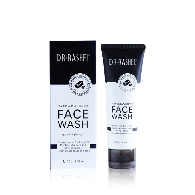 Bamboo Charcoal Moisturizing Facial Cleanser Deoiling Mild Cleansing Pores