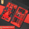 Nail Scissor Set Stainless Steel Cuticle Nipper 24-piece Set