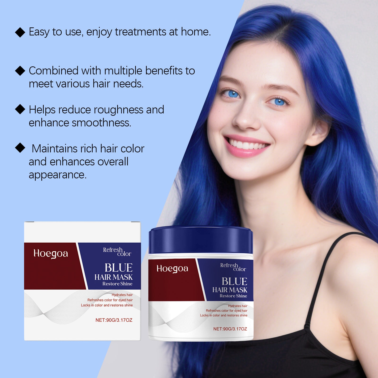 Nourishing And Smoothing Hair Care Essence Mask For Frizzy Hair