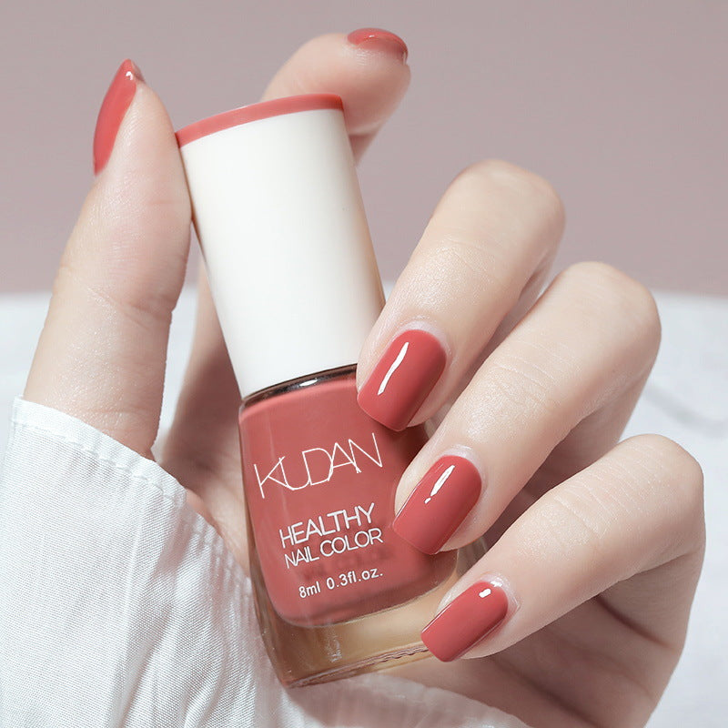 Iridescent Brightening Fine-shimmering No-bake Peel-off-free Clear Nail Polish