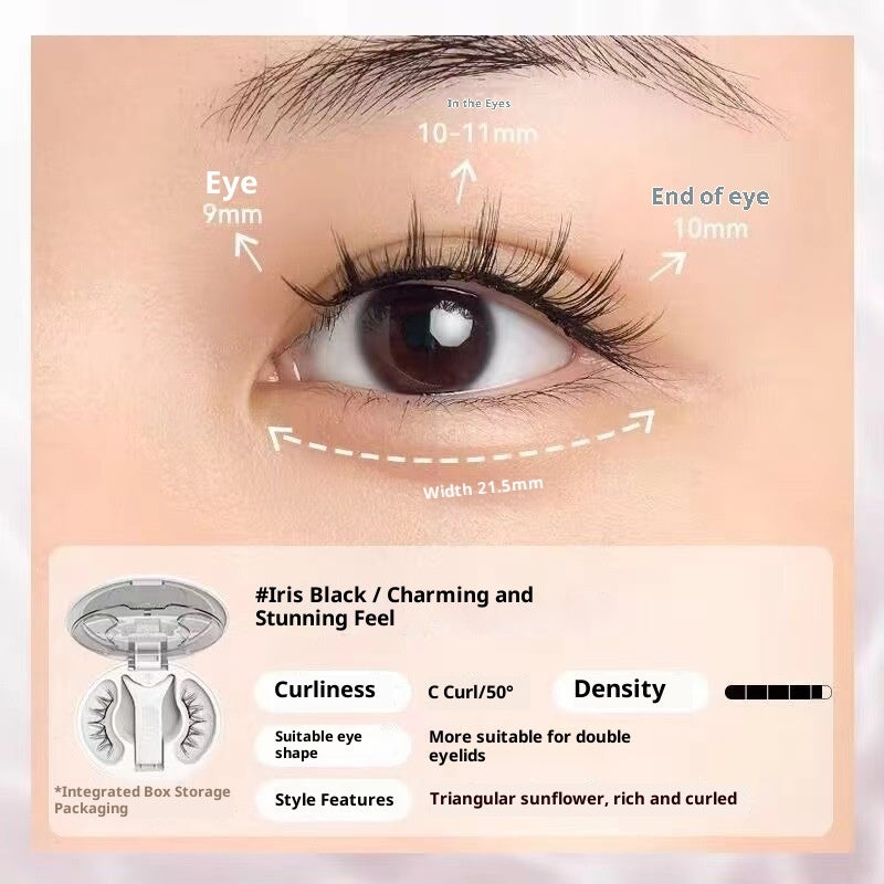 Integrated Soap Holder Plain Magnetic False Eyelashes