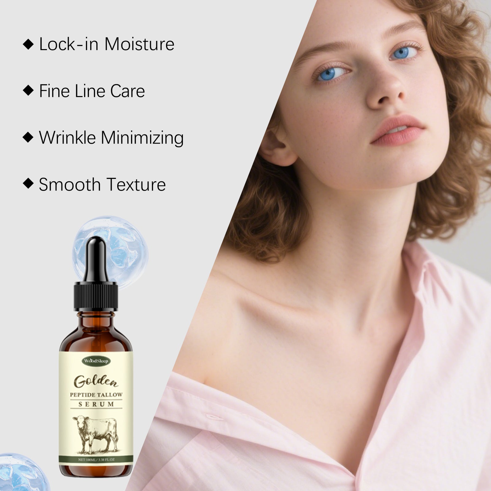 Golden Peptide Tallow Serum