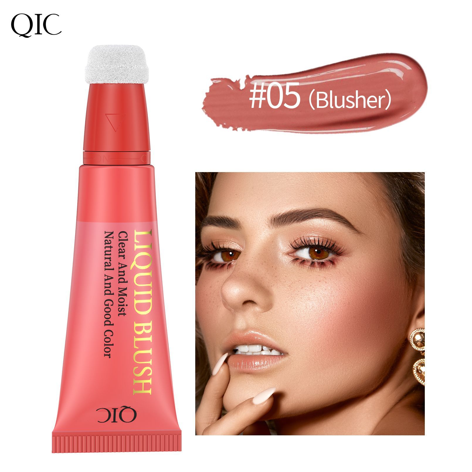 Liquid Blush Dazzling Liquid Long-lasting Matte Silky