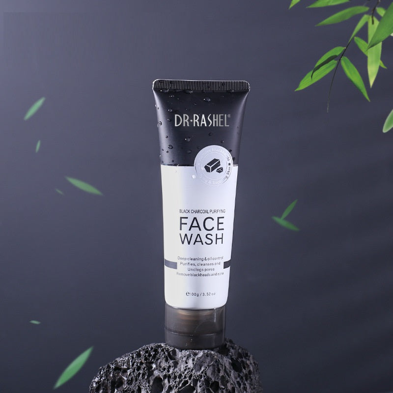 Bamboo Charcoal Moisturizing Facial Cleanser Deoiling Mild Cleansing Pores