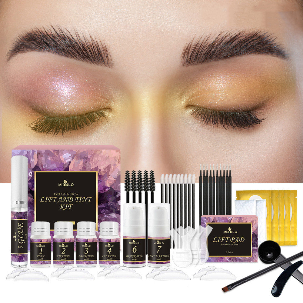 Dyeing Eyelash Sleeve Box Simple Cold Ironing Eyelash Sleeve Box