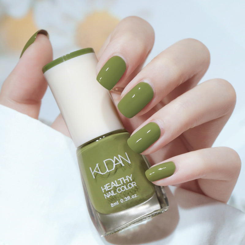 Iridescent Brightening Fine-shimmering No-bake Peel-off-free Clear Nail Polish
