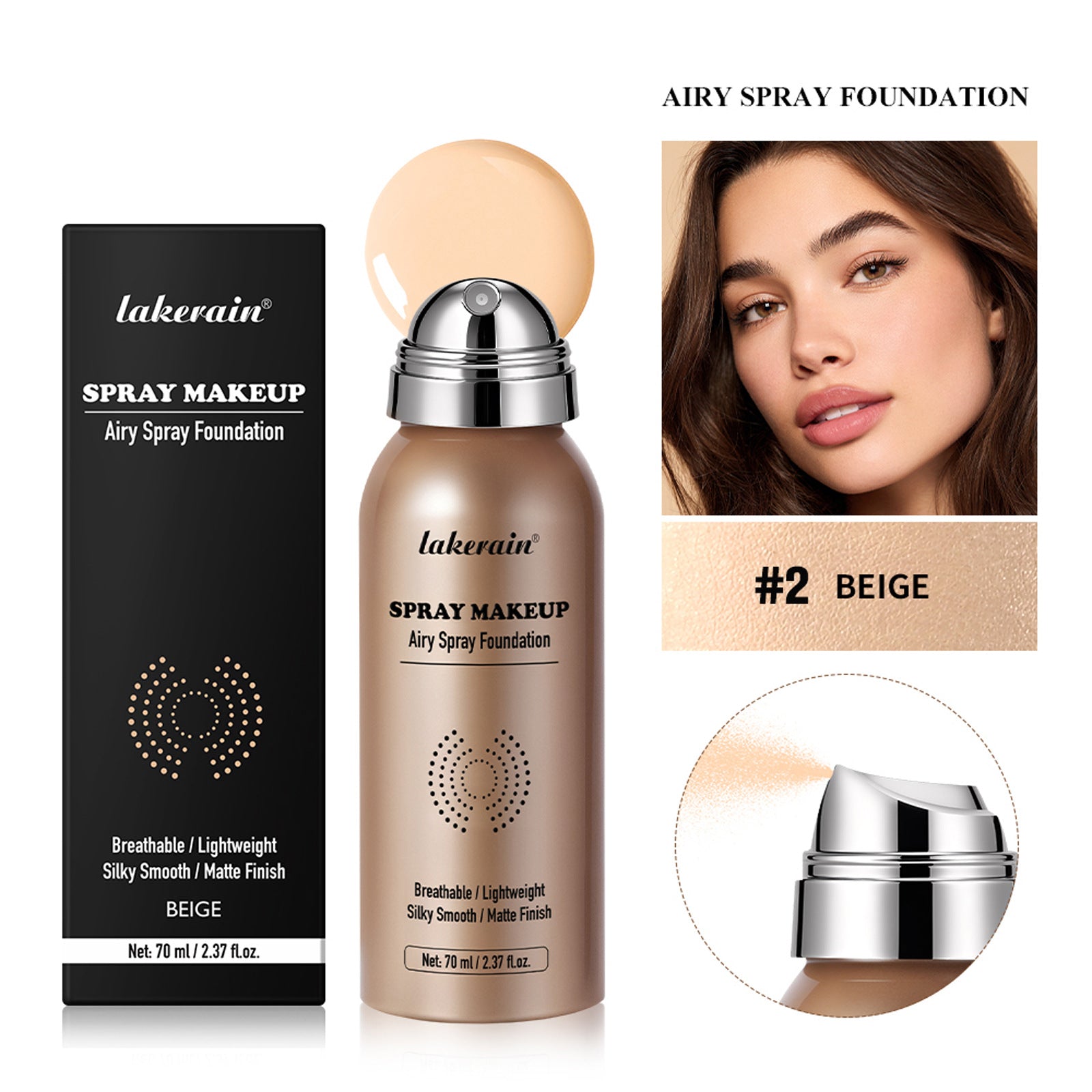 Even Skin Tone Concealer Liquid Long-lasting Powder