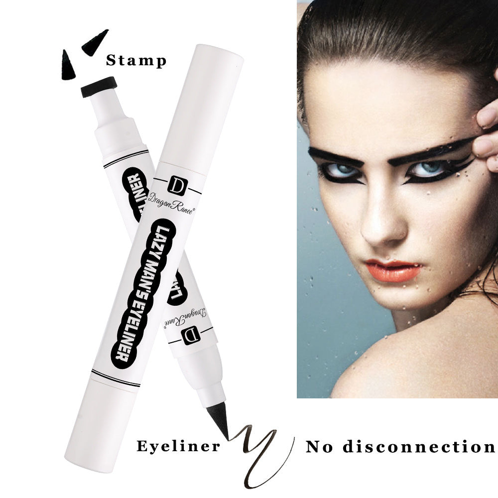 Ladies Fashion Marker Triangle Stamp Eyeliner