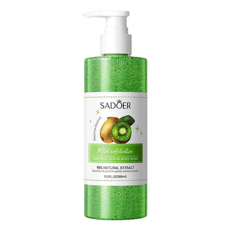300ml SADOER Kiwi Body Scrub Shower Gel