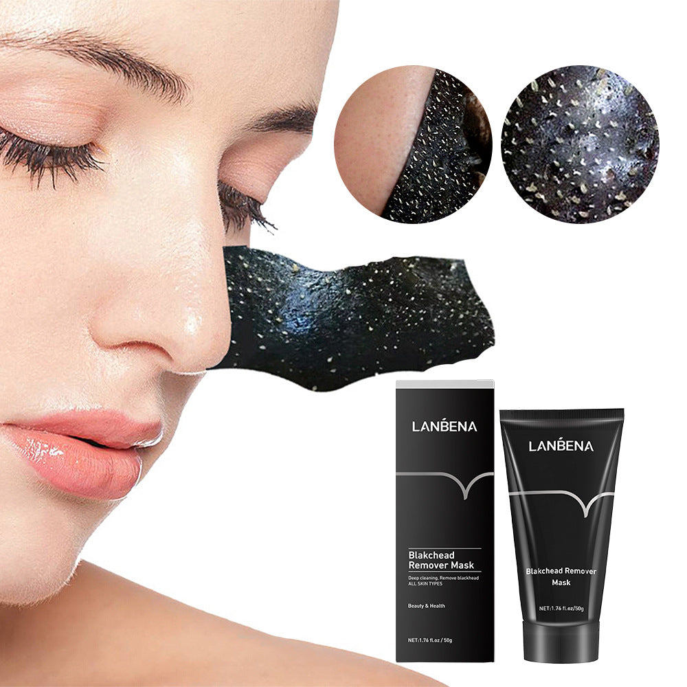 Tear the nasal membrane to remove blackheads