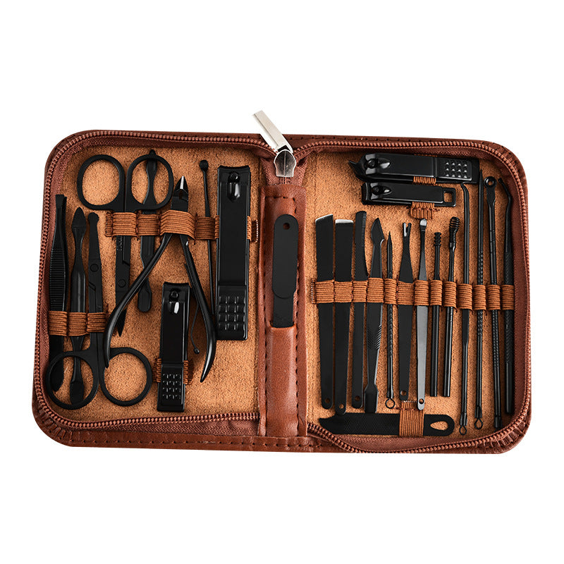 Manicure Household Large Size 26 Pieces Nail Scissor Set