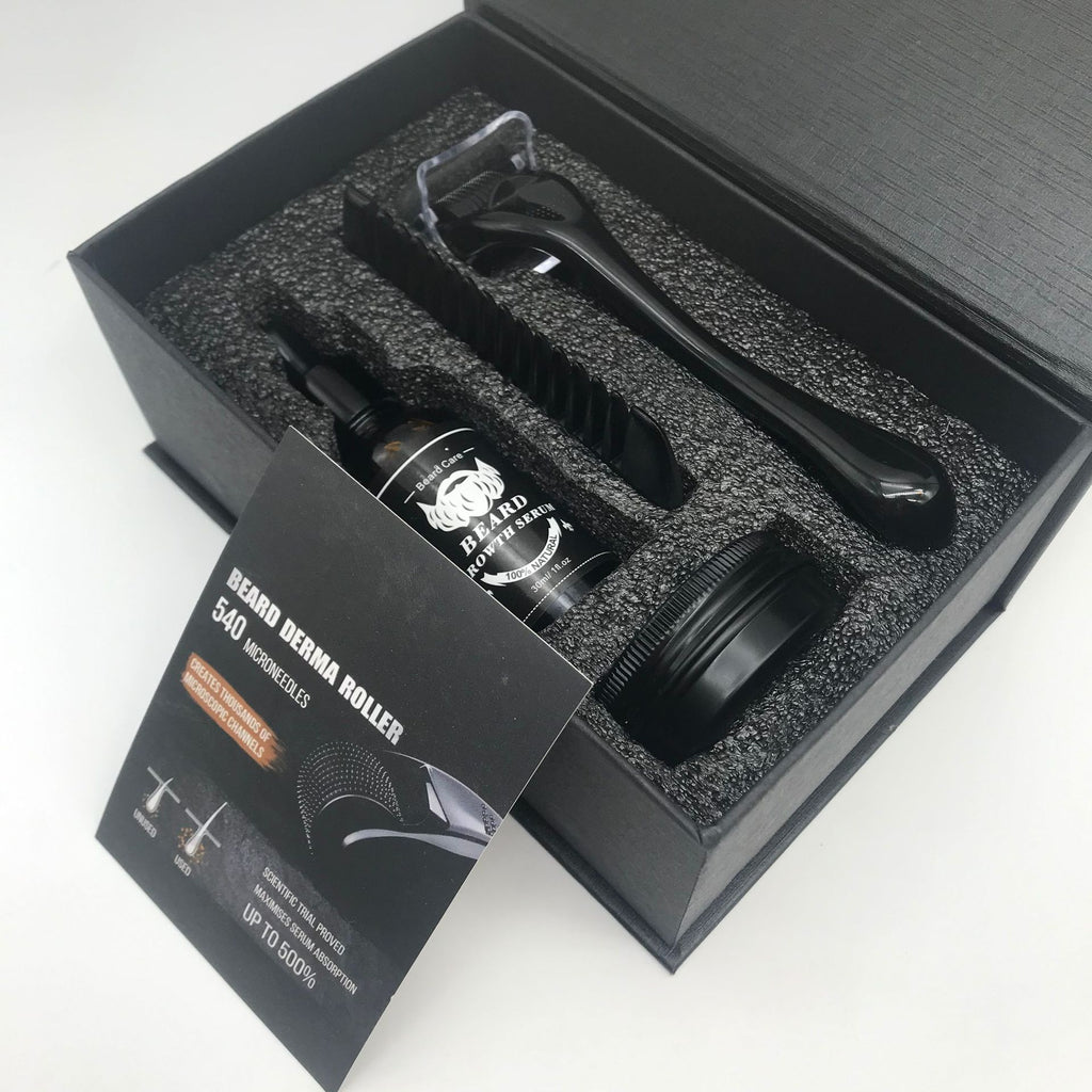 Mens Beard Care Set For Nourishing Facial Care