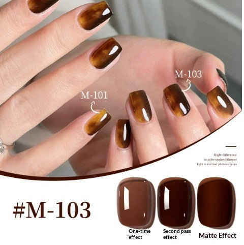 Complete Set Of Japanese-style Trendy Color Gel Nail Polish For UVLED Curing Specially Designed For Nail Salons