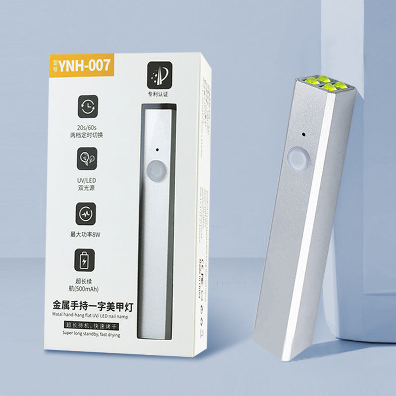 Nail Metal Handheld Lamp Long Endurance
