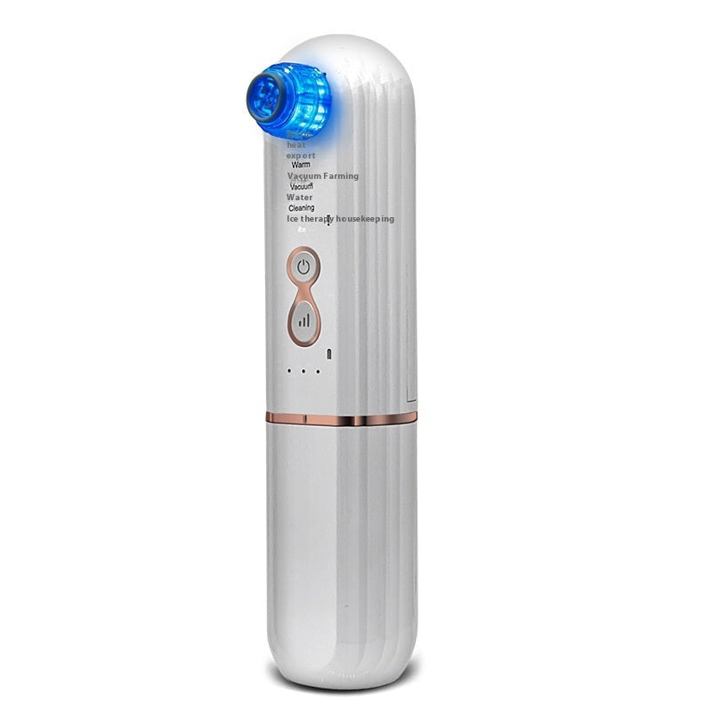 Hot And Cold Red Blue Light Pore Cleaning Blackhead Remover