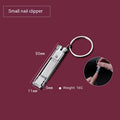 Stainless Steel Folding Nail Clippers Anti-splash With File