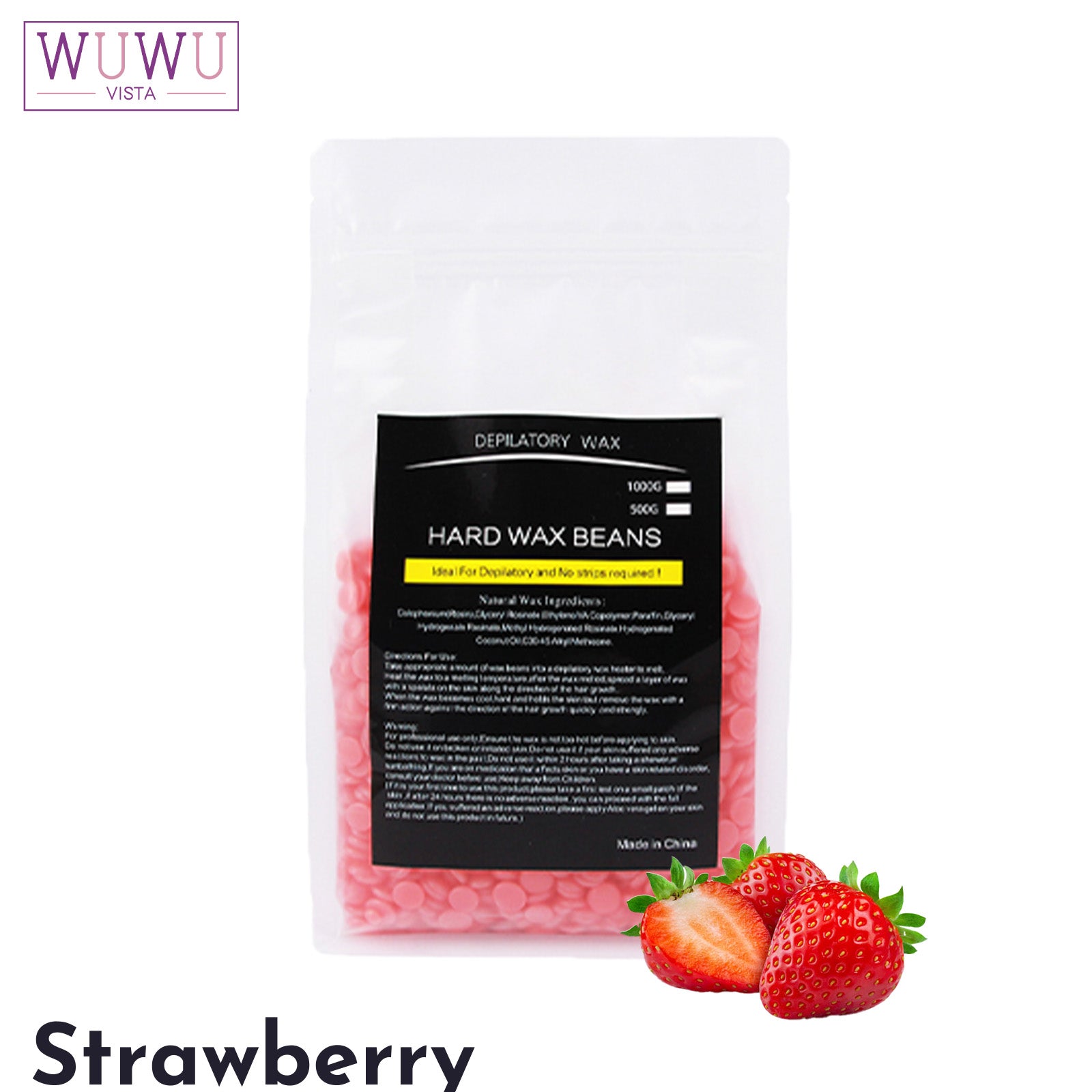 Hard Wax Beads, 1 Lb, Sensitive Skin, For Face, Body, Legs, Brazilian Bikini Wax, Pearl Beads For Wax Warmers