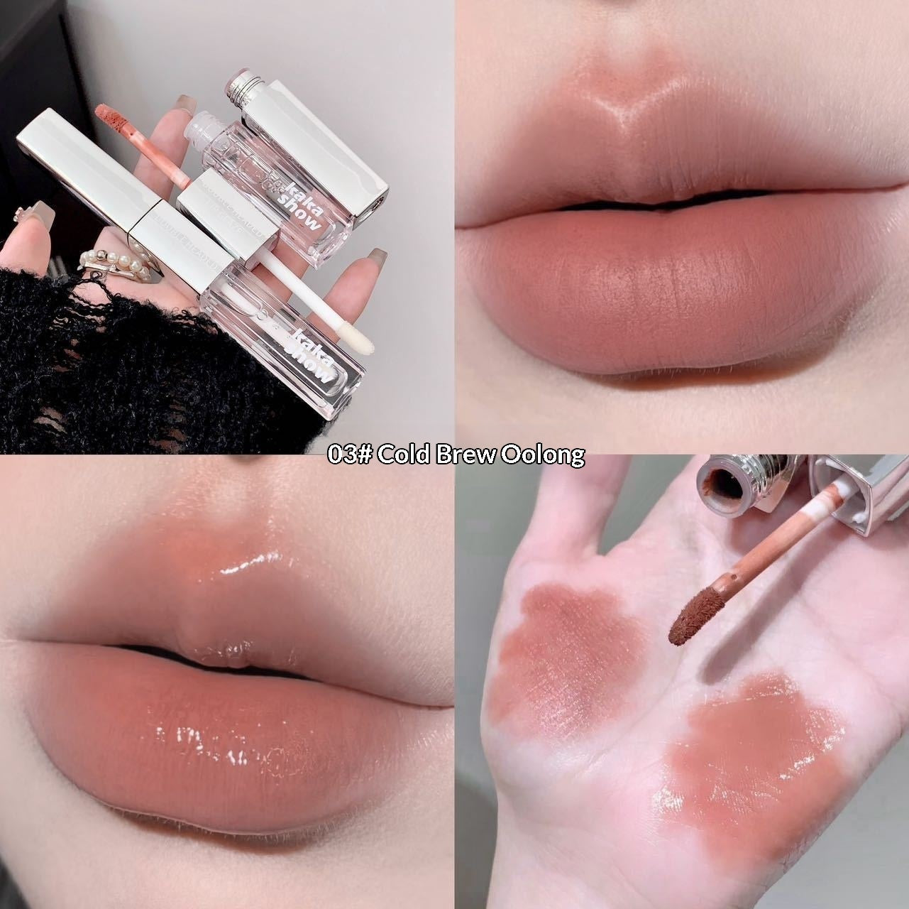 Double-ended Dual-effect Lip Gloss Matte Velvet