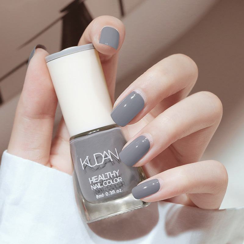 Iridescent Brightening Fine-shimmering No-bake Peel-off-free Clear Nail Polish