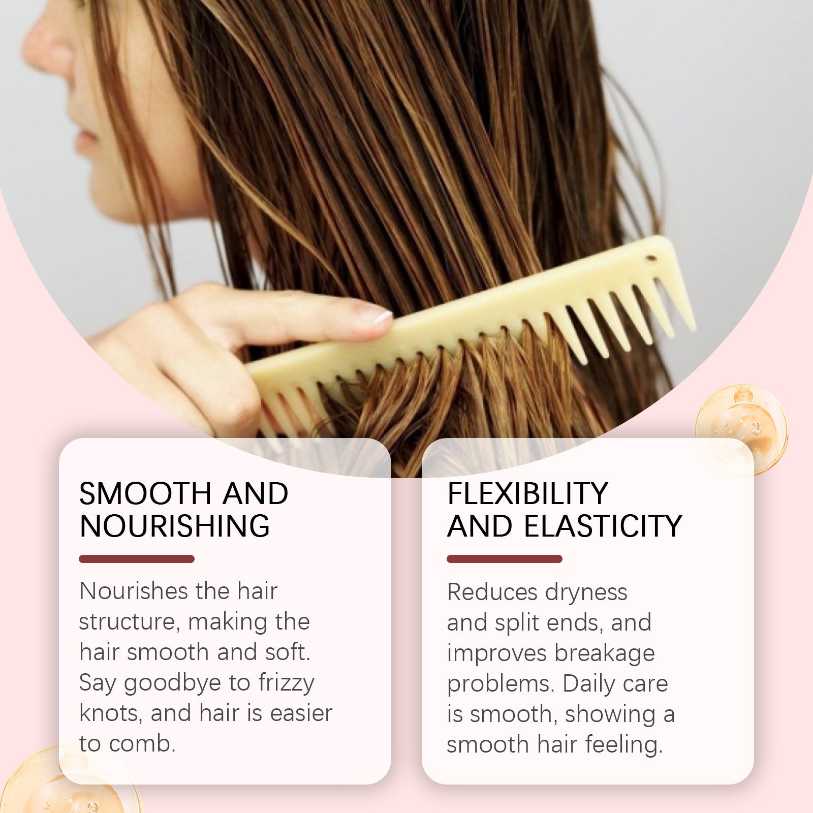 Gentle, Nourishing, Moisturizing, Lightweight, And Smooth Hair Mask
