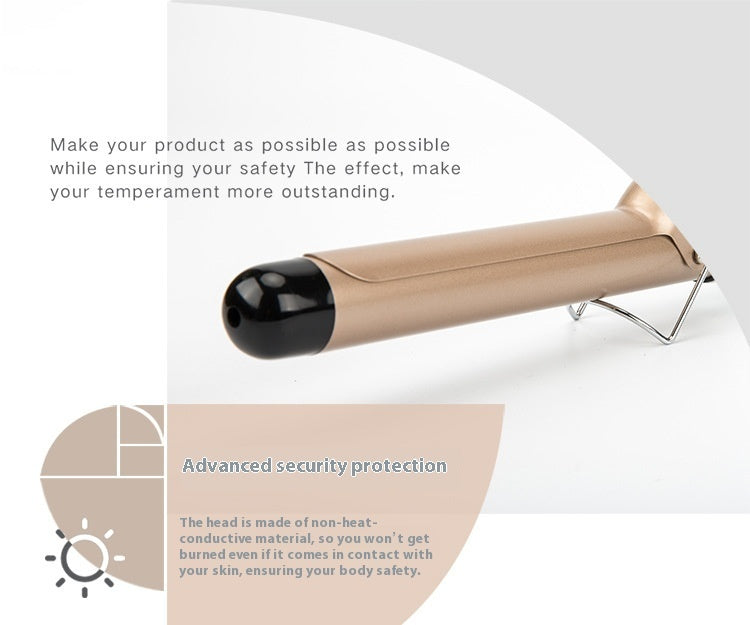 Ceramic Glaze LCD Display Large Roll Small Roll Pear Flower Hair Curler