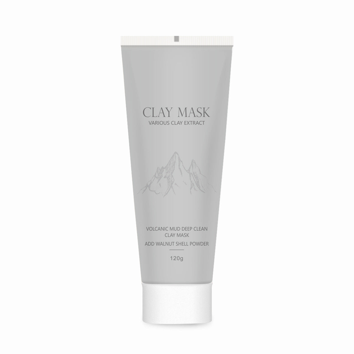 KOEC Foreign Trade English Version Volcanic Mud Mask Moisturizing Coating Mask Deep Cleaning Facial Mask With Brush Export
