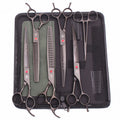 8-inch Pet Fishbone Thinning Scissors Facial Beautifiers Set Kit