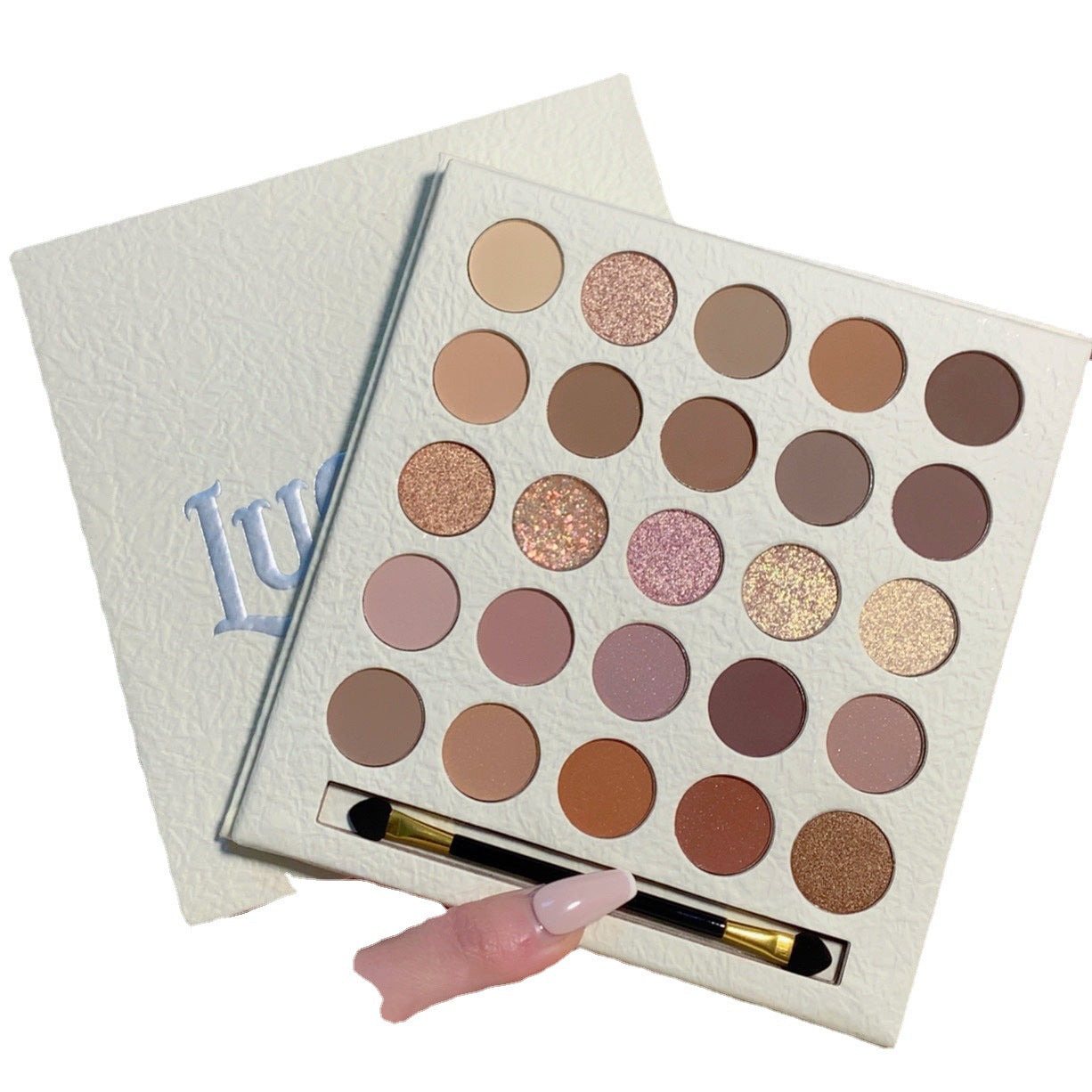 Creamy Elf Eyeshadow Palette Pearly Matte Milk Tea