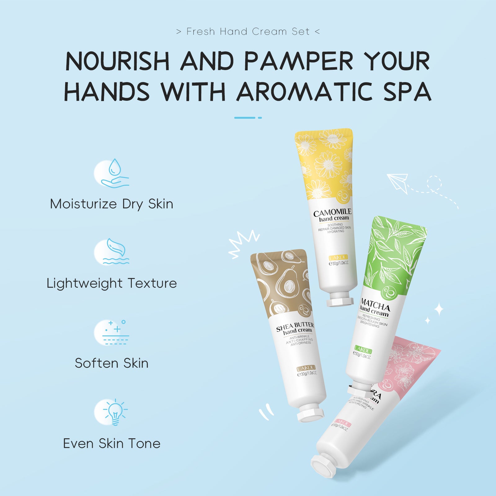 Hydrating Skin Hand Cream Suit