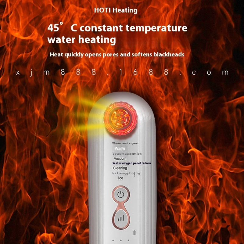 Hot And Cold Red Blue Light Pore Cleaning Blackhead Remover
