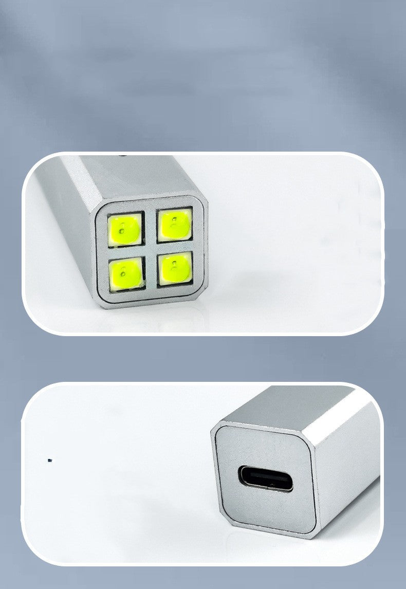 Nail Metal Handheld Lamp Long Endurance