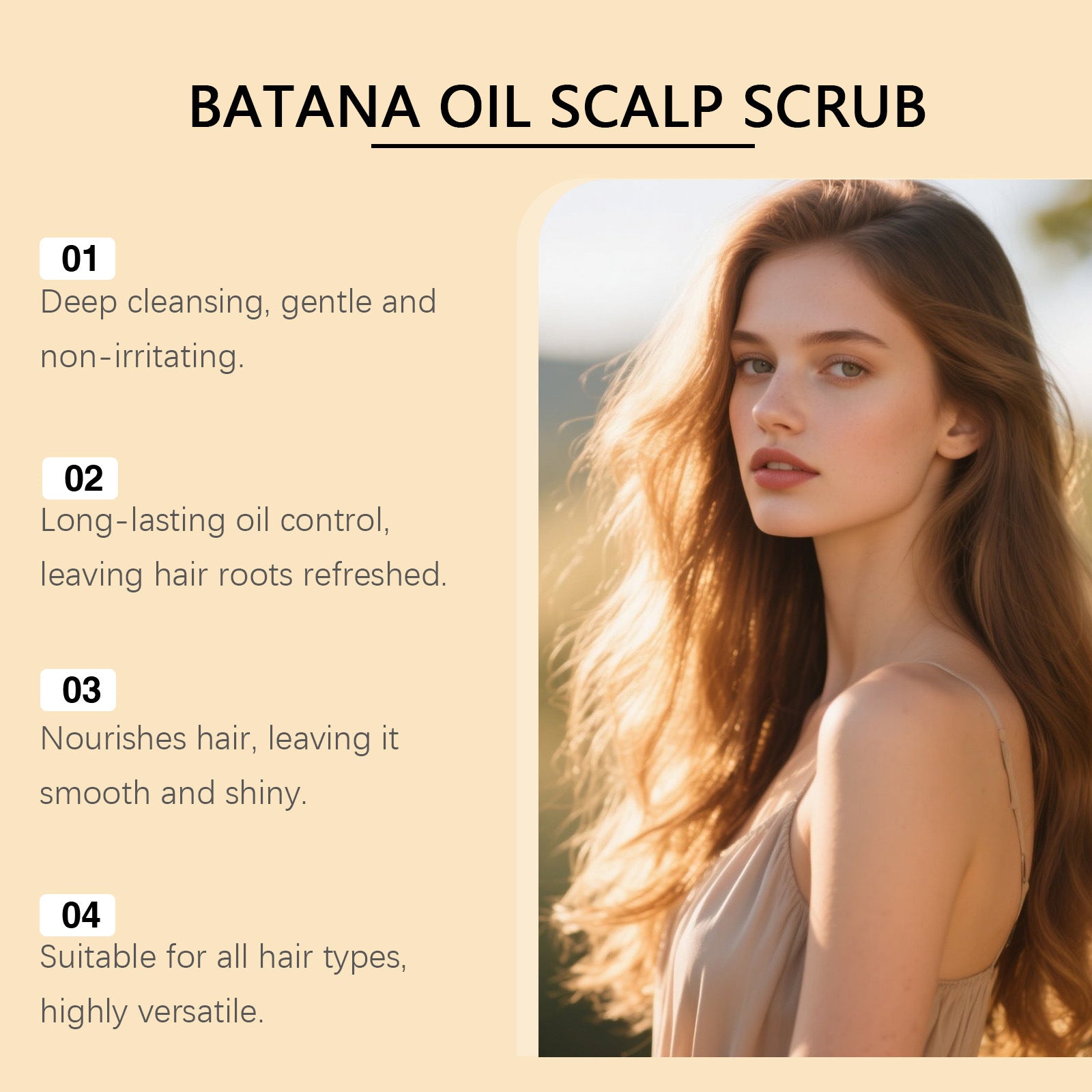 Hair Care Soft And Lightweight Scrub