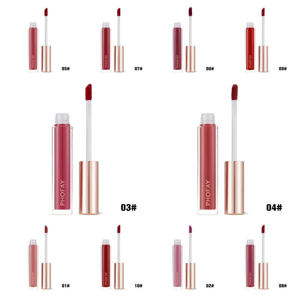 PHOFAY Non-Sticky Lip Gloss