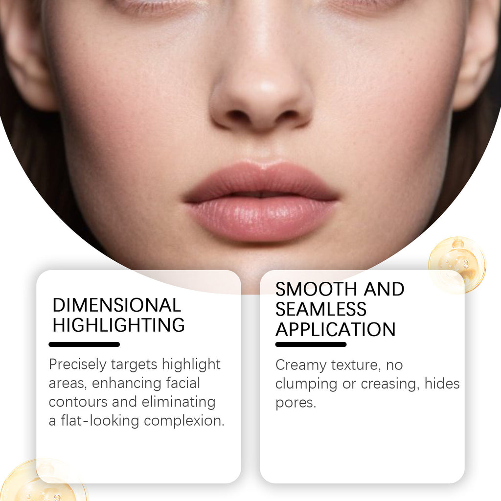 Longwear Highlighter Stick Series Dewy Long Lasting Natural Glow For Face Illumination
