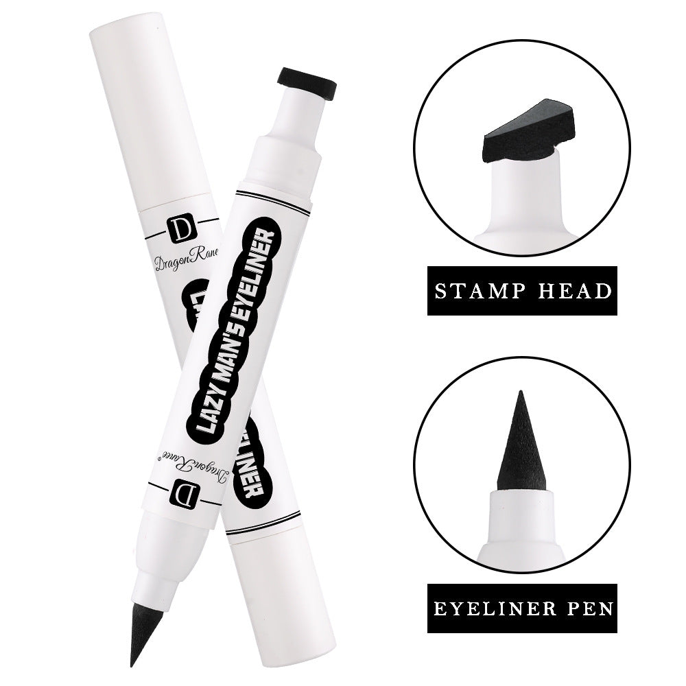 Ladies Fashion Marker Triangle Stamp Eyeliner