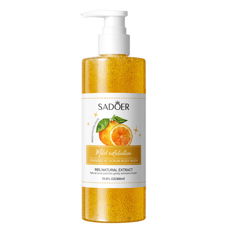 300ml SADOER Kiwi Body Scrub Shower Gel