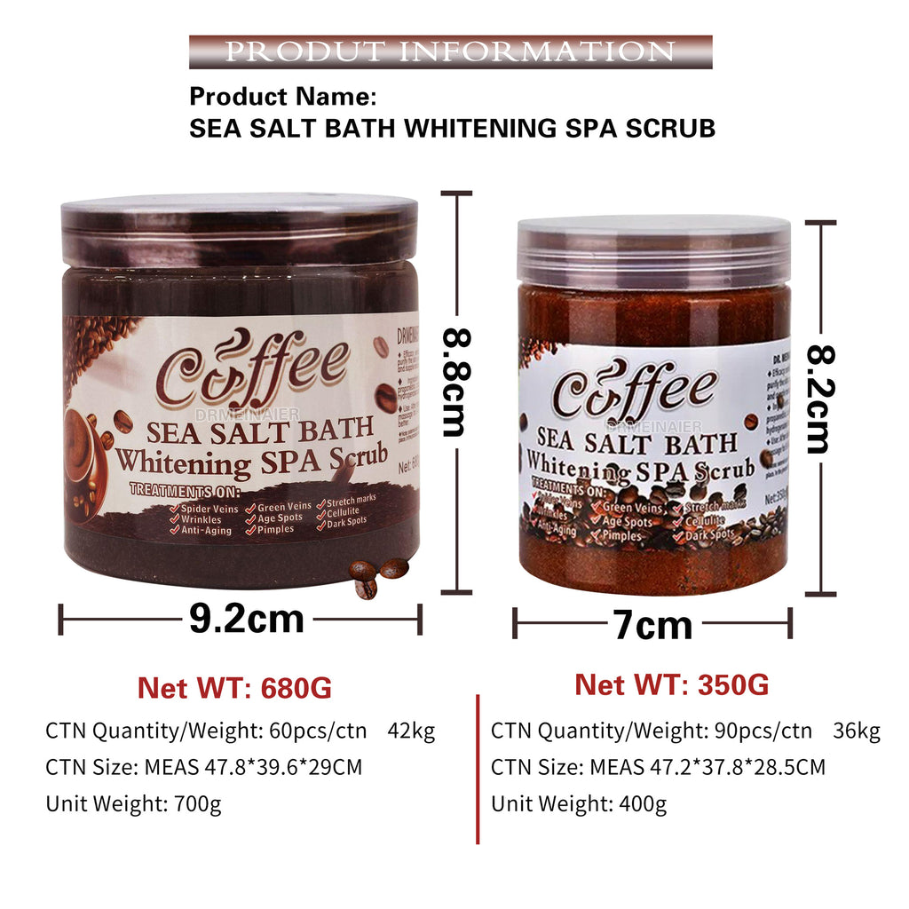 Coffee Bubble Scrub Bath Salts Chicken Peel Moisturizing