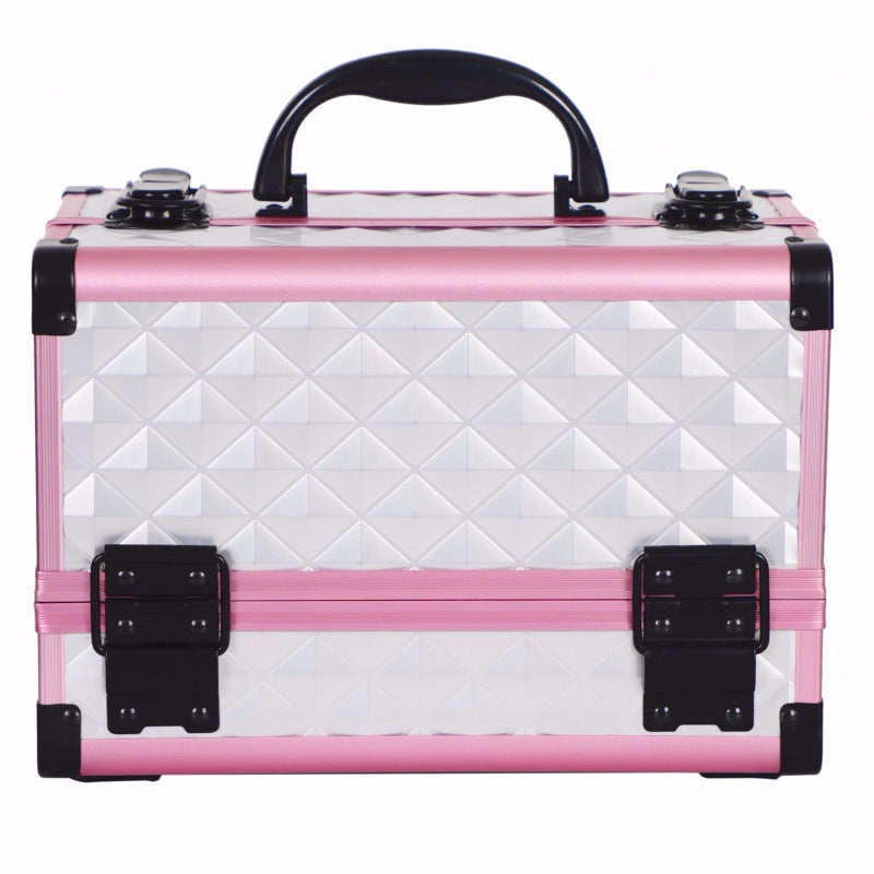 Tattoo Tool Portable Two-layer With Mirror Makeup Box Nail Art Portable Tattoo Embroidery