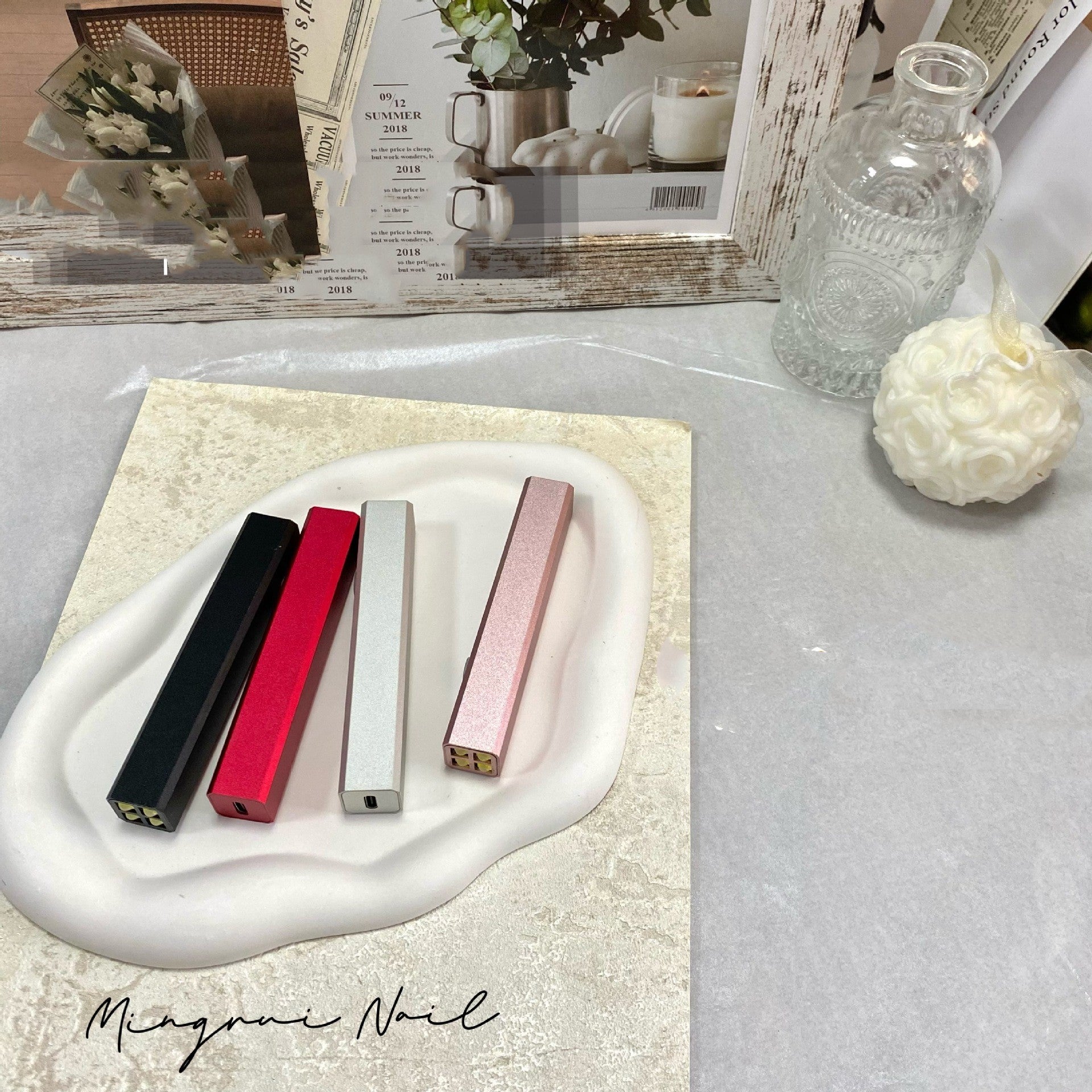 Nail Metal Handheld Lamp Long Endurance