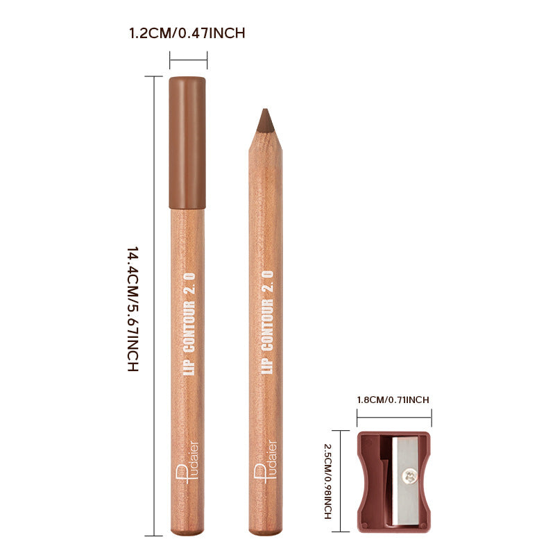 Matte 8 Colors Lip Liner Hook Line Lipstick Beauty Makeup