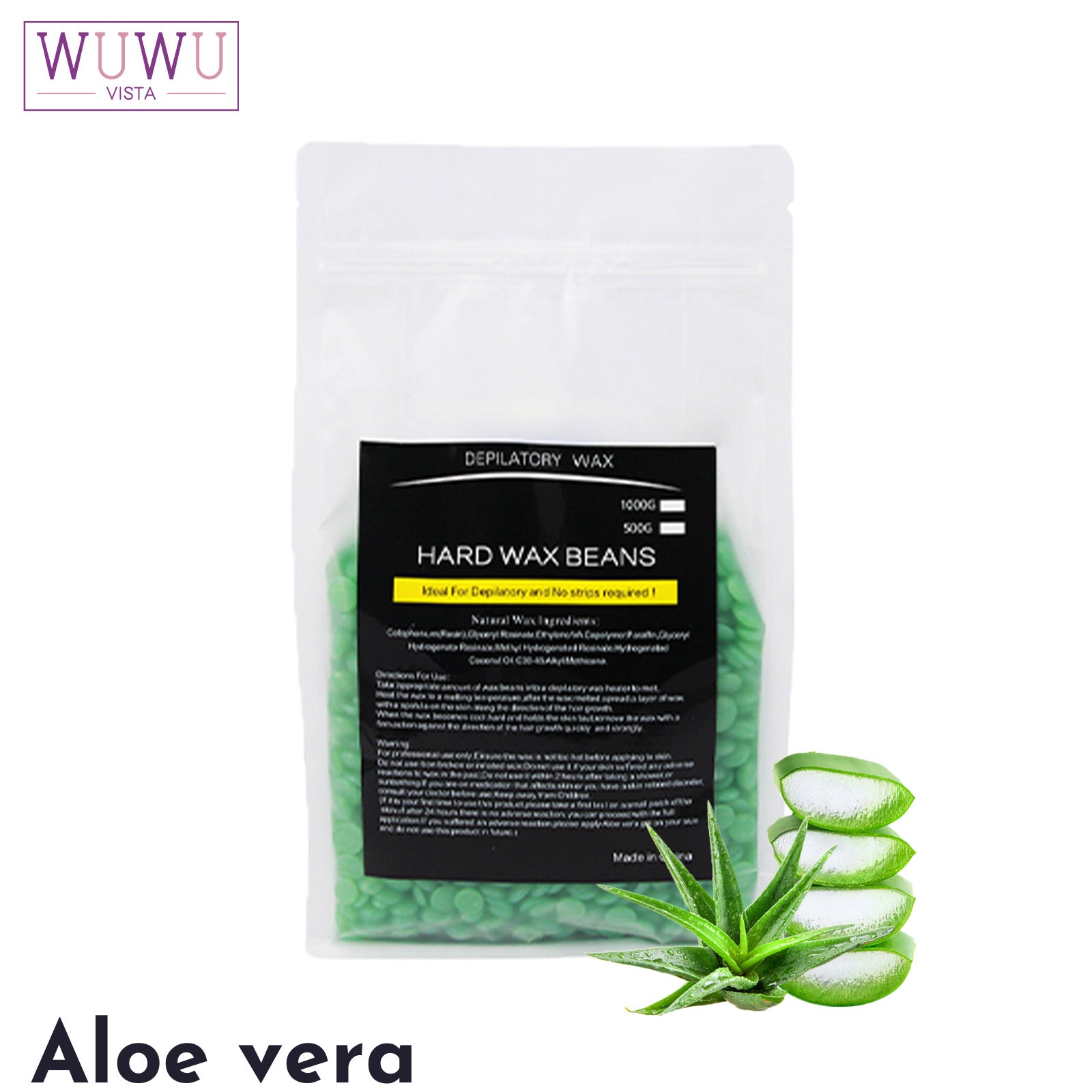 Hard Wax Beads, 1 Lb, Sensitive Skin, For Face, Body, Legs, Brazilian Bikini Wax, Pearl Beads For Wax Warmers