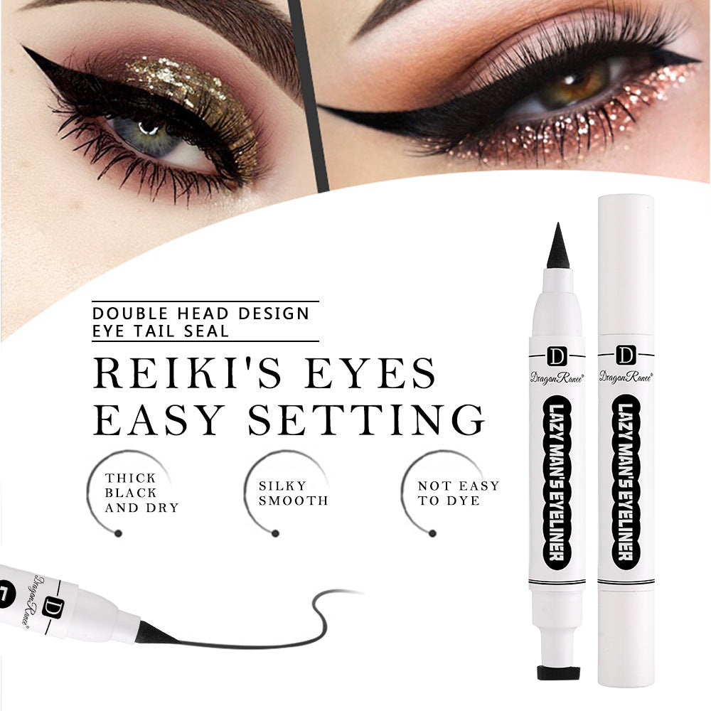 Ladies Fashion Marker Triangle Stamp Eyeliner