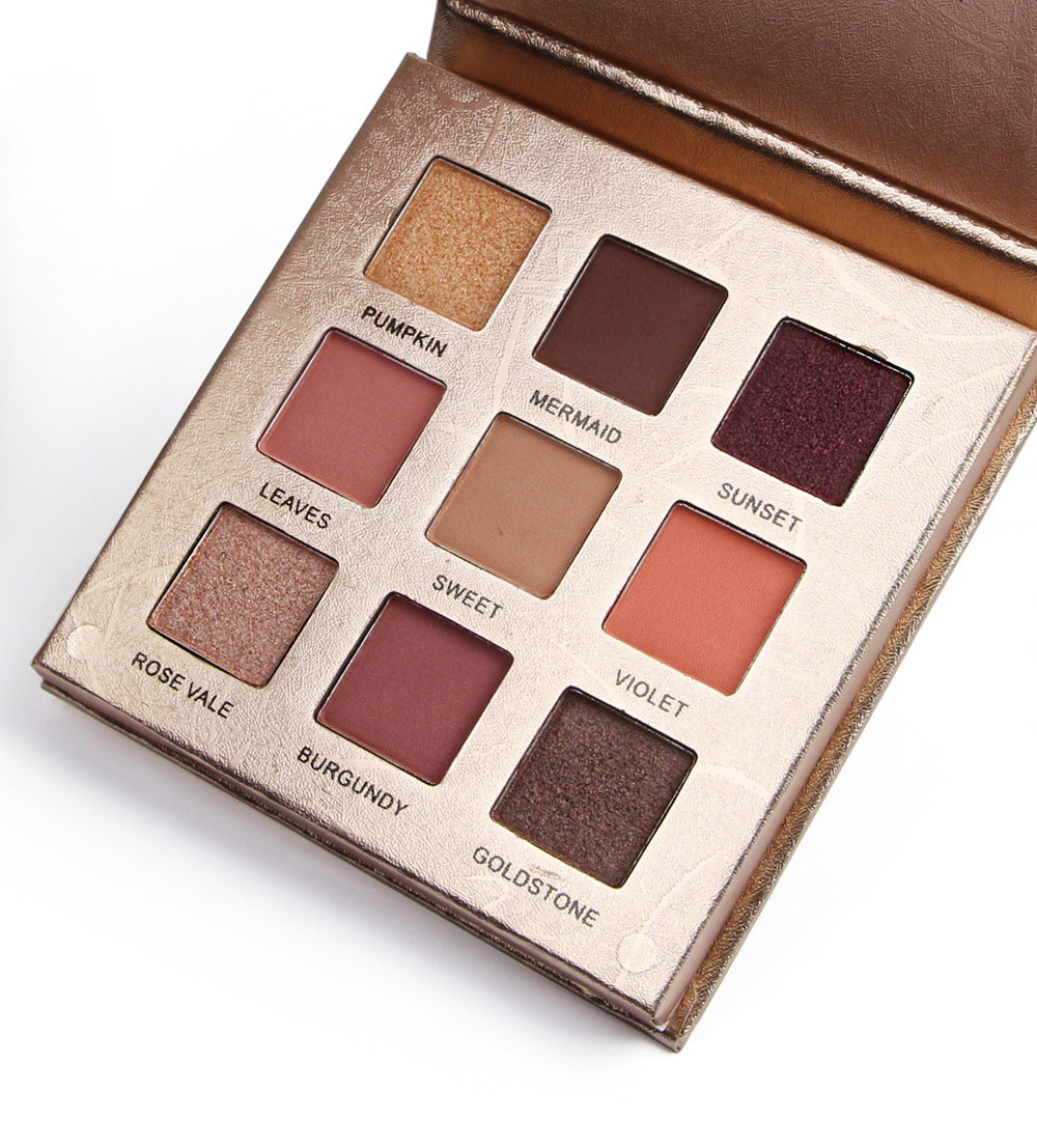9 color matte eyeshadow palette